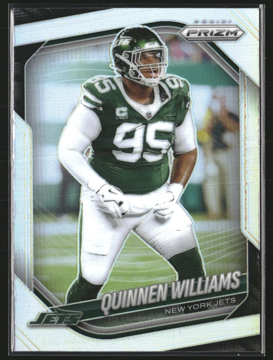 Quinnen Williams 2025 Panini Prizm 292 Silver New York Jets