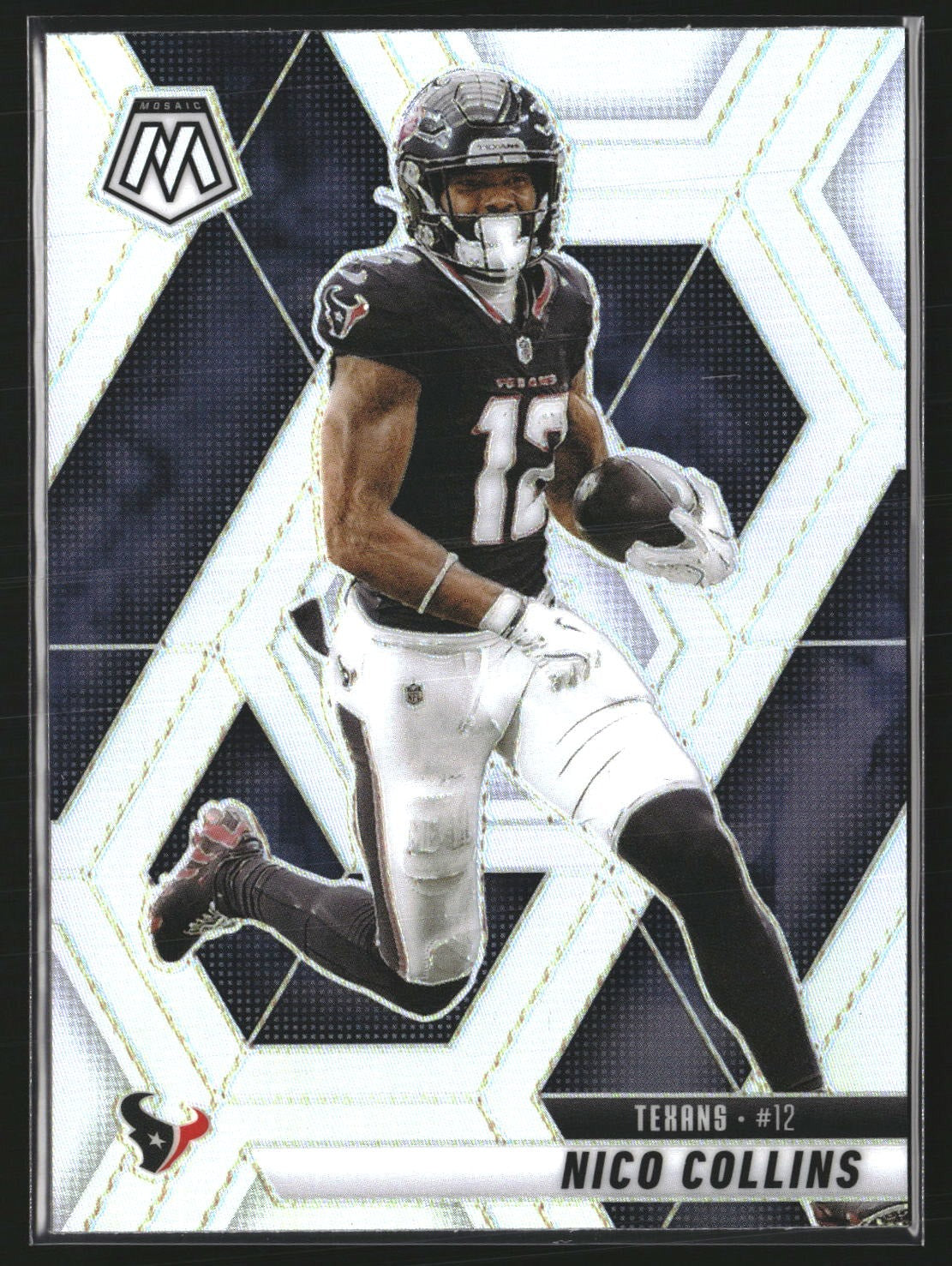 Nico Collins 2025 Panini Mosaic 245 Silver Houston Texans