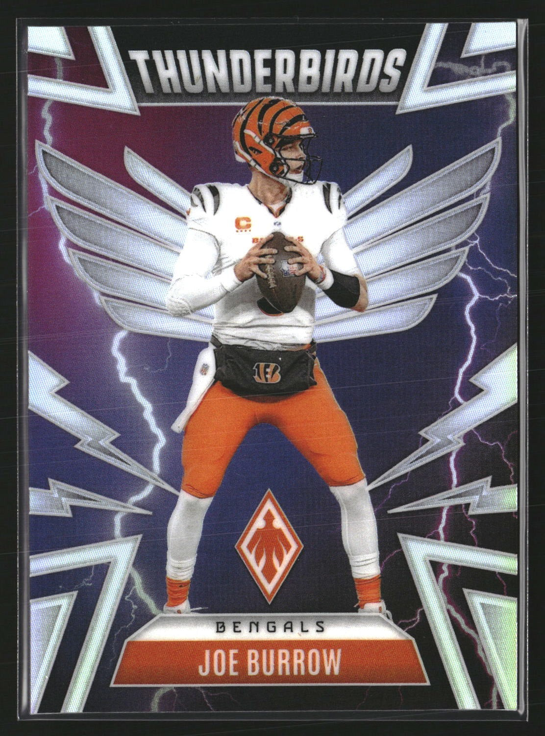 Joe Burrow 2025 Panini Phoenix 10 Thunderbirds Cincinnati Bengals