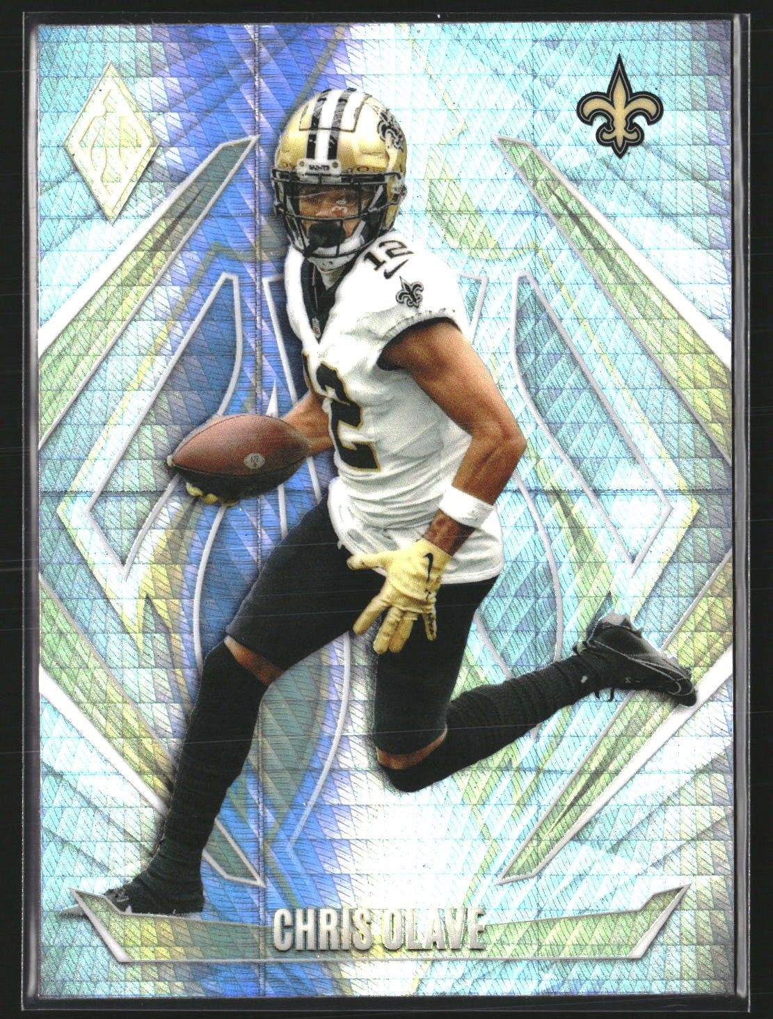 Chris Olave 2024 Panini Phoenix 24 Hyper New Orleans Saints