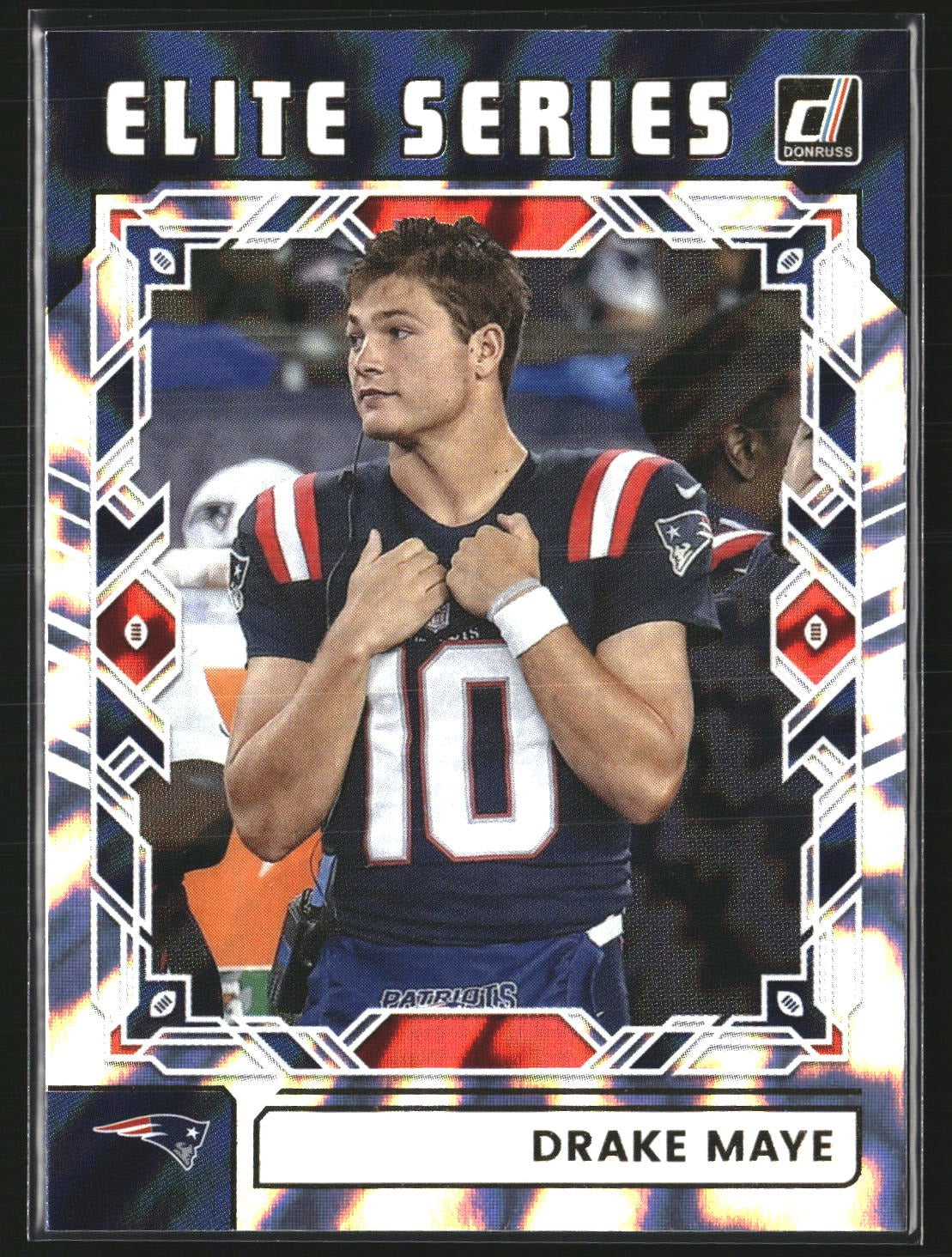 Drake Maye 2025 Donruss TES-DMA Elite Series New England Patriots