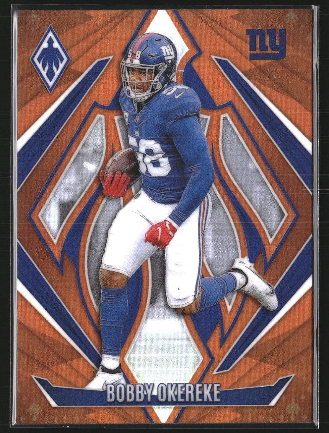 Bobby Okereke 2024 Panini Phoenix 13 Orange New York Giants