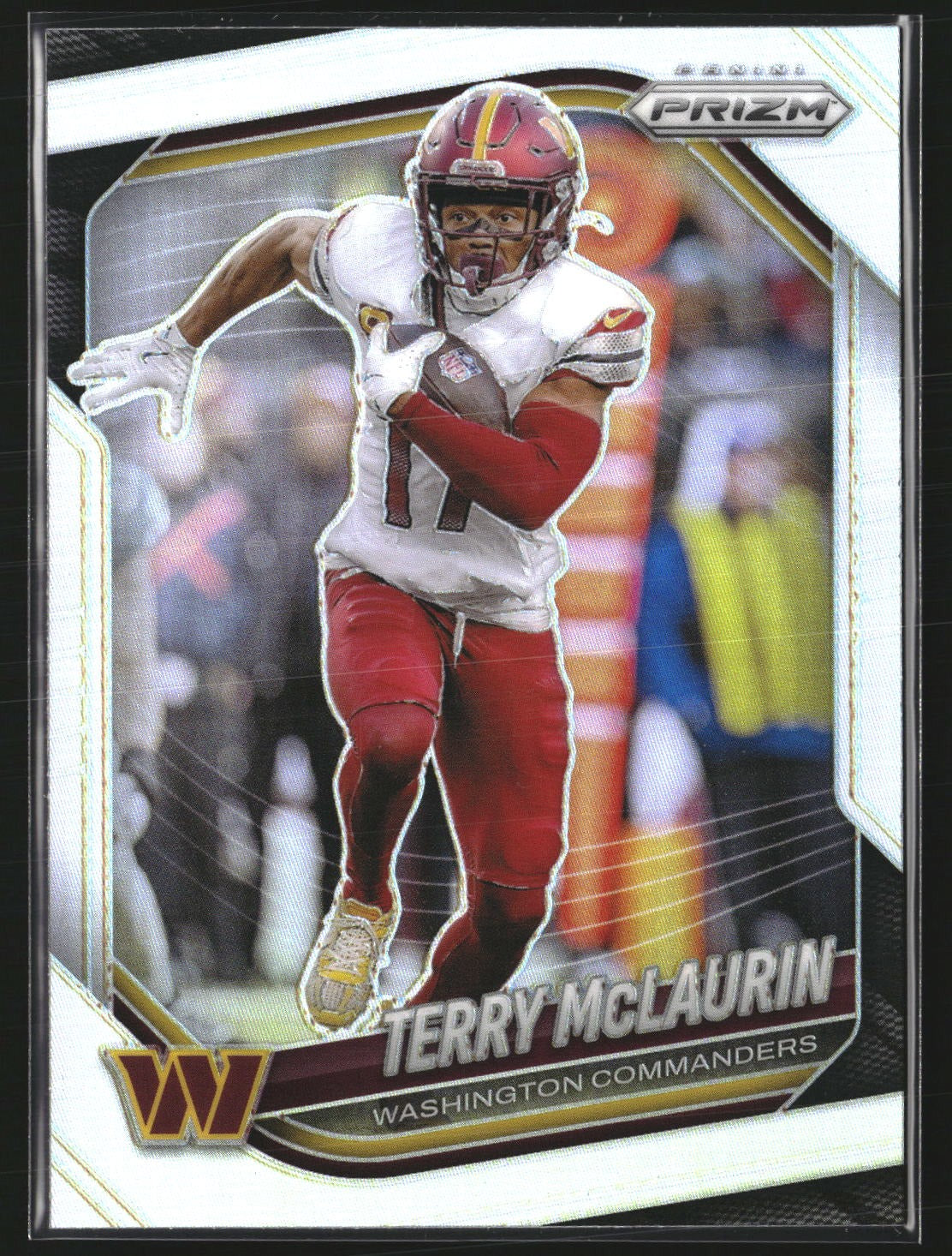 Terry McLaurin 2025 Panini Prizm 223 Silver Washington Commanders
