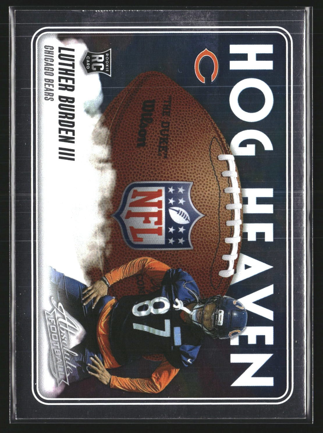 Luther Burden III 2025 Panini Absolute HH-LBN Hog Heaven Chicago Bears