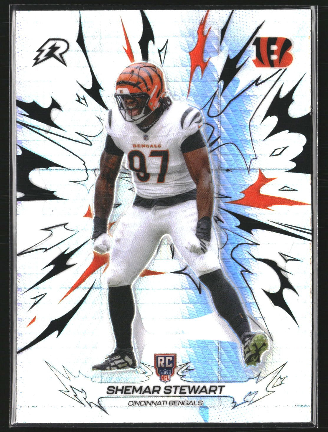 Shemar Stewart 2025 Topps Resurgence 118 Prism Refractor Cincinnati Bengals
