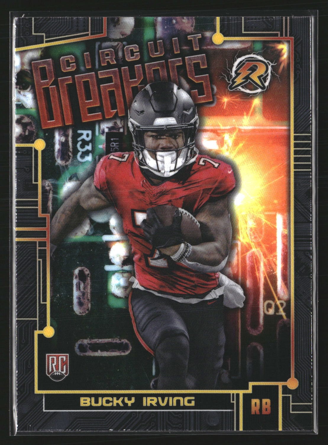 Bucky Irving 2024 Topps Resurgence CB-22 Circuit Breakers Tampa Bay Buccaneers