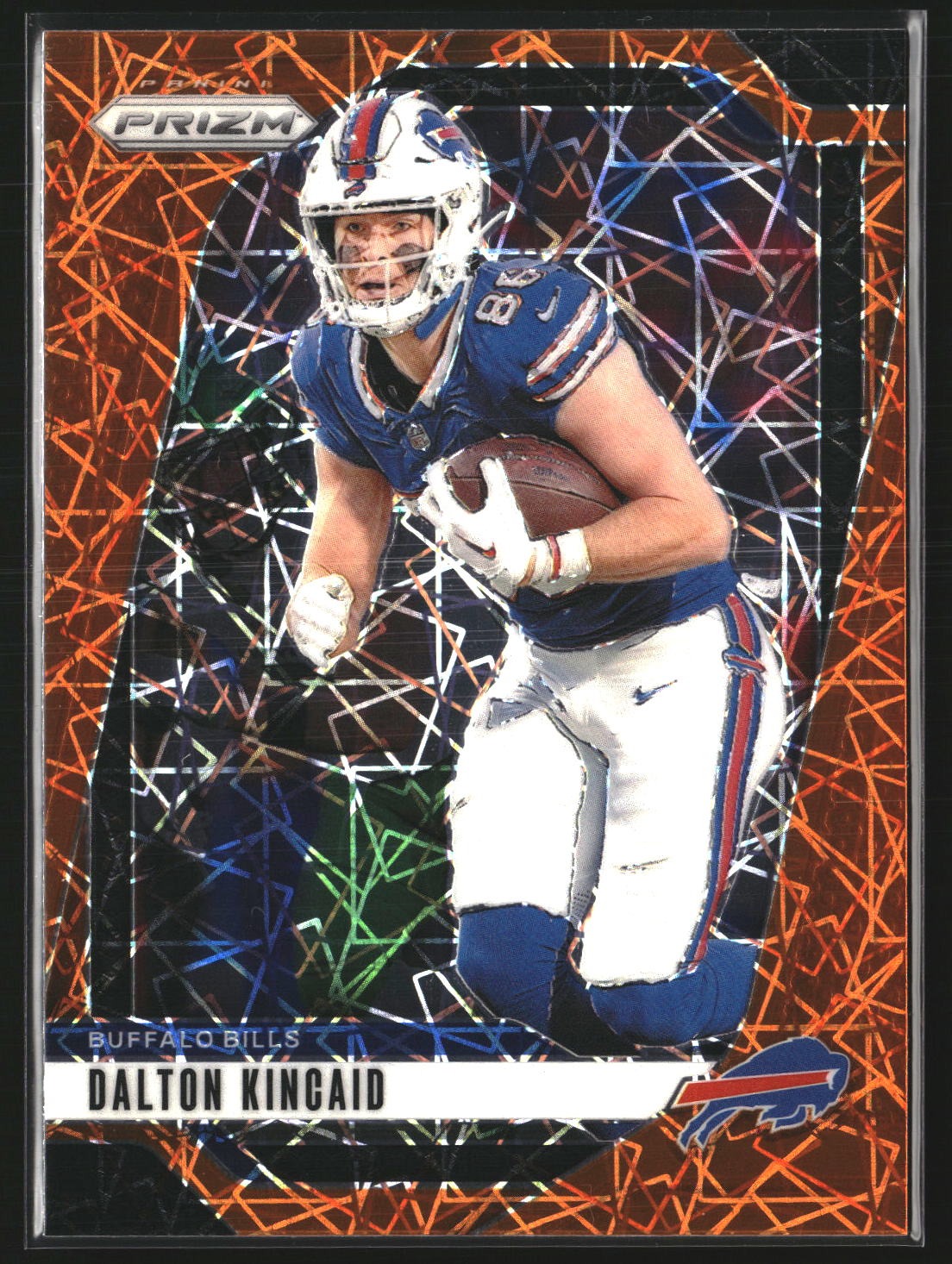 Dalton Kincaid 2024 Panini Prizm 30 Lazer Buffalo Bills