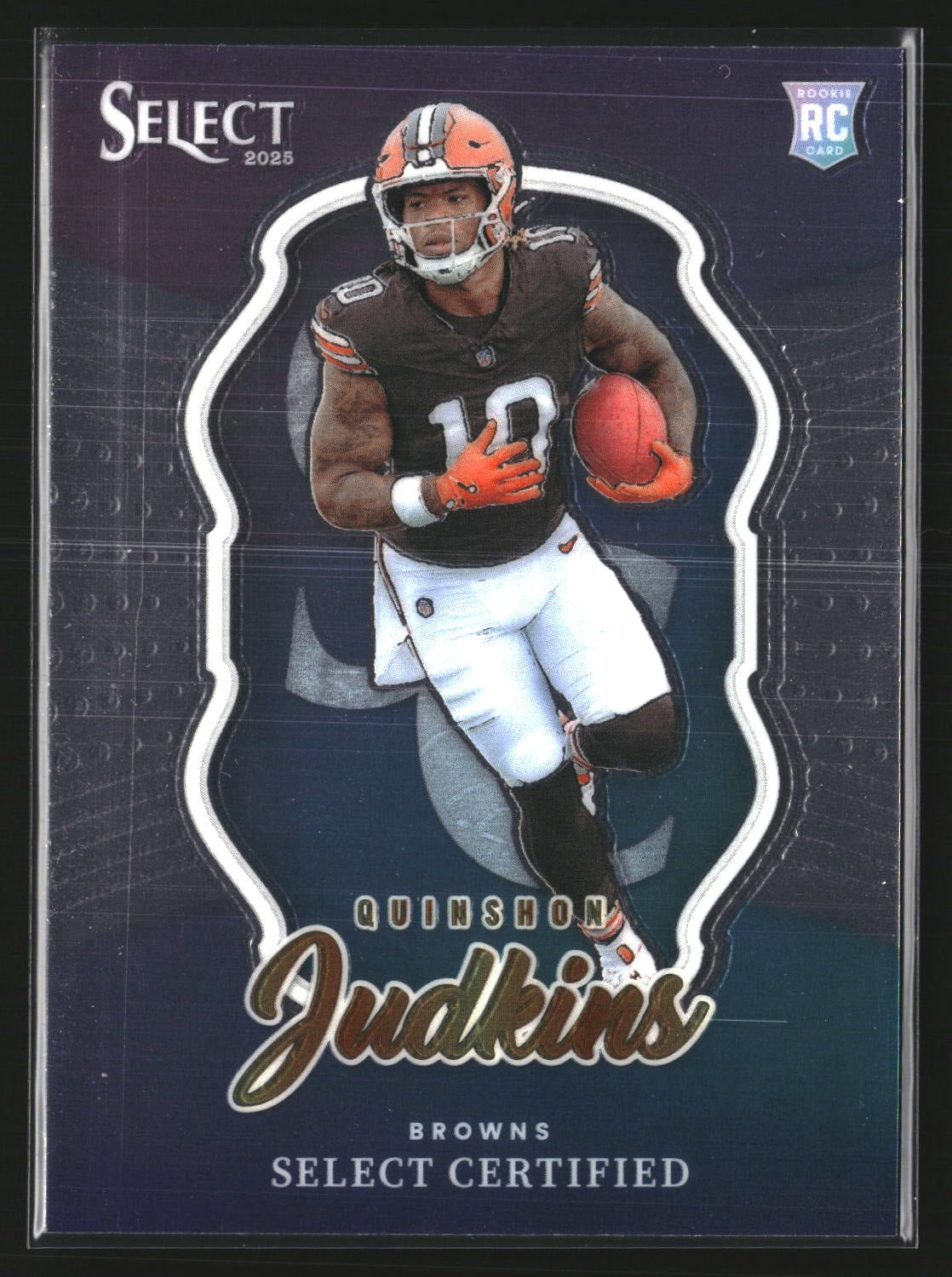 Quinshon Judkins 2025 Panini Select 20 Select Certified Rookies Cleveland Browns
