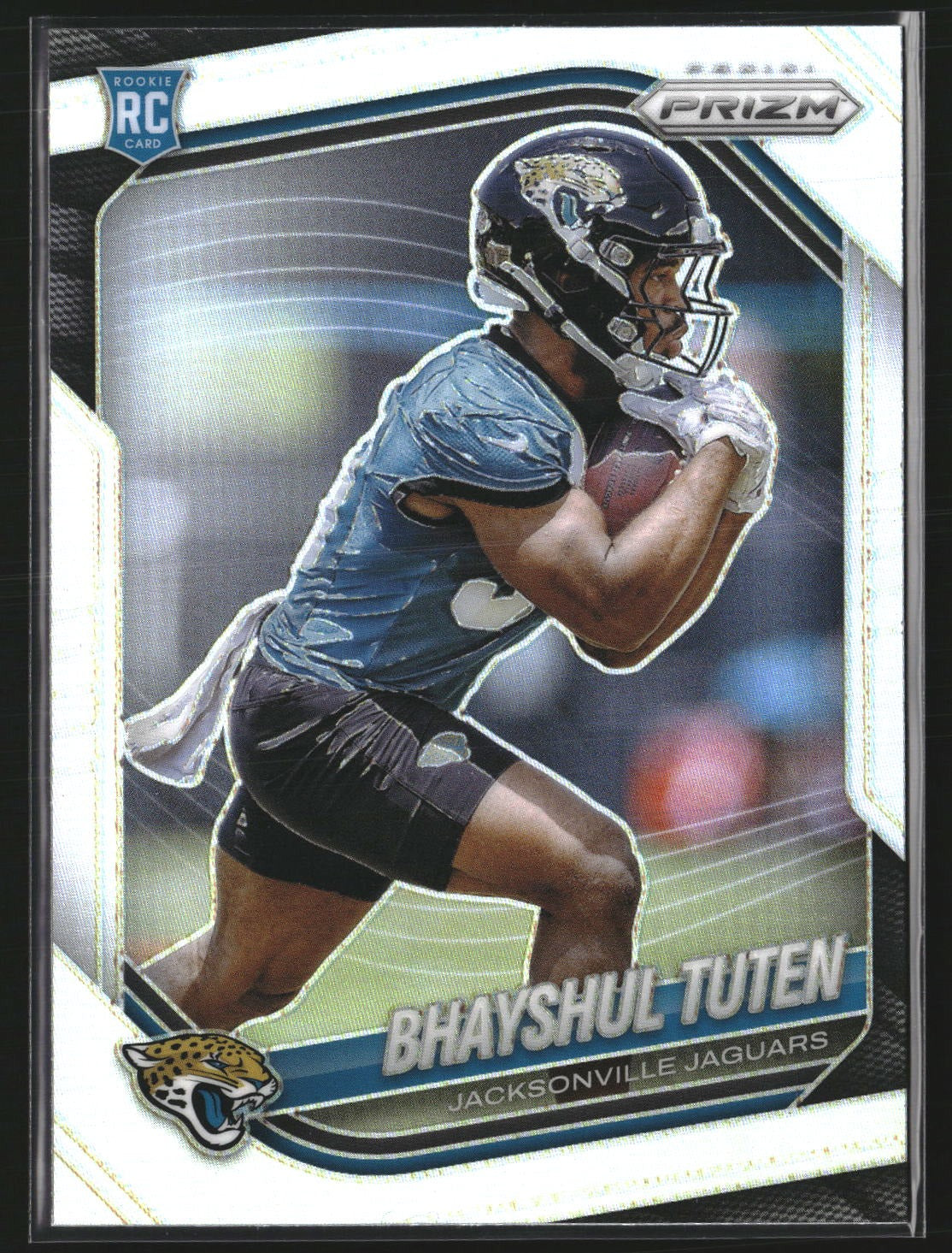 Bhayshul Tuten 2025 Panini Prizm 305 Silver Jacksonville Jaguars