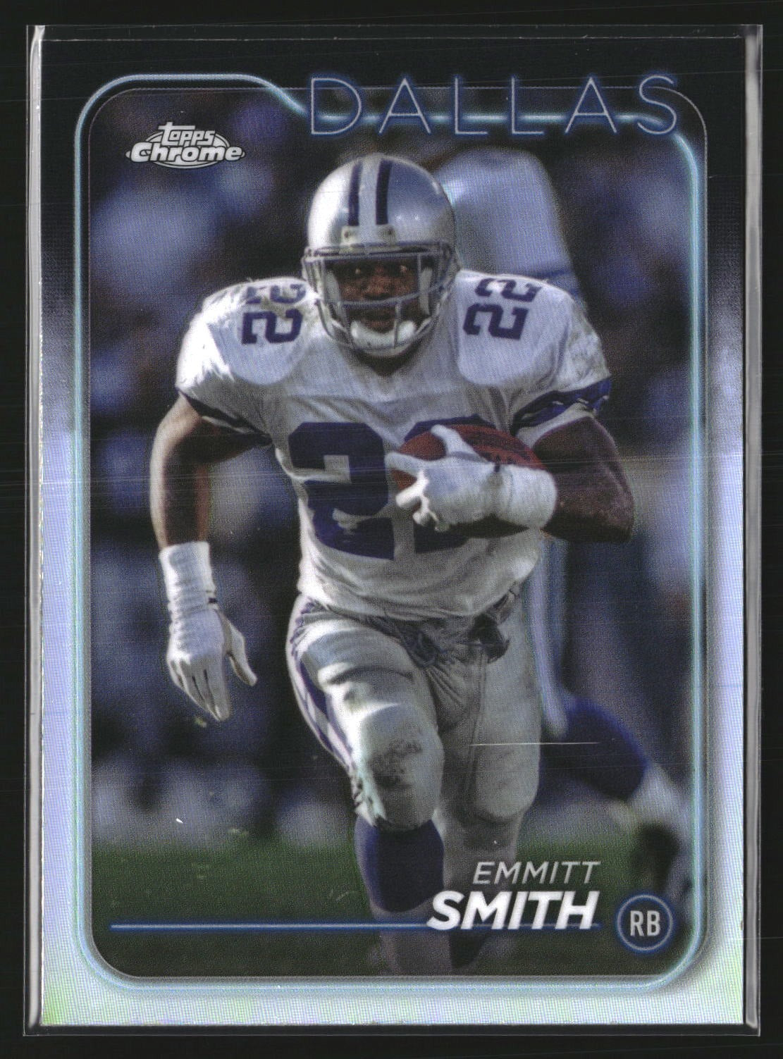 Emmitt Smith 2024 Topps Chrome 38 Refractor HOF Dallas Cowboys