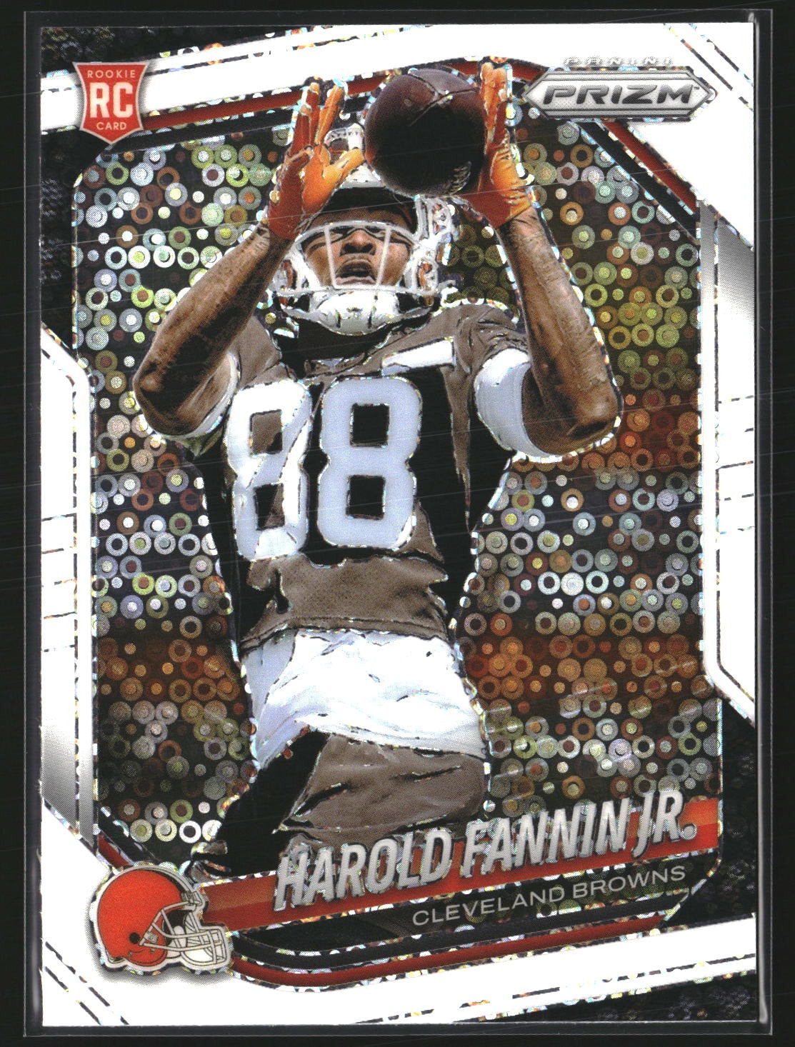 Harold Fannin Jr. 2025 Panini Prizm 399 White Disco Cleveland Browns
