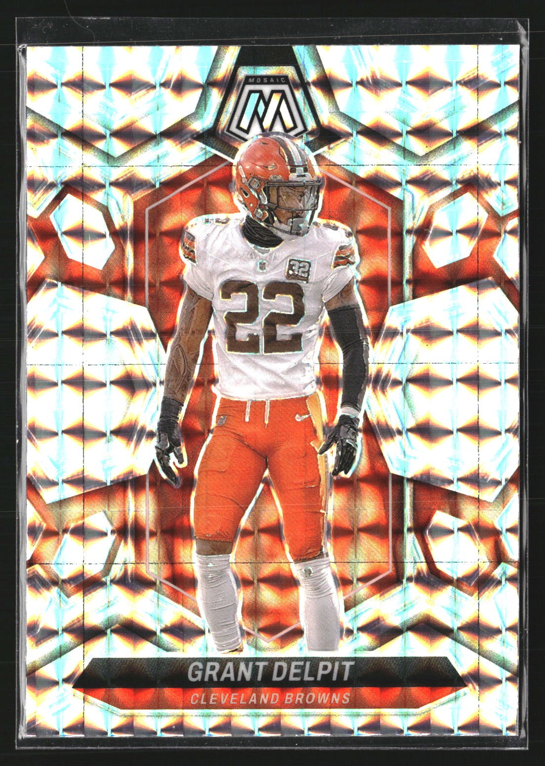 Grant Delpit 2024 Panini Mosaic 56 Mosaic Cleveland Browns