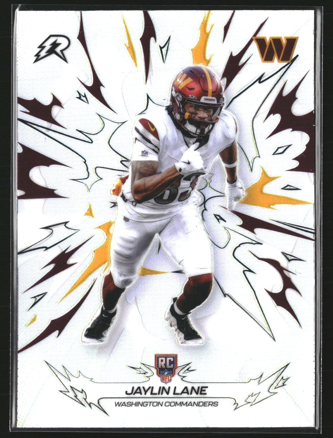 Jaylin Lane 2025 Topps Resurgence 200 Refractor Washington Commanders