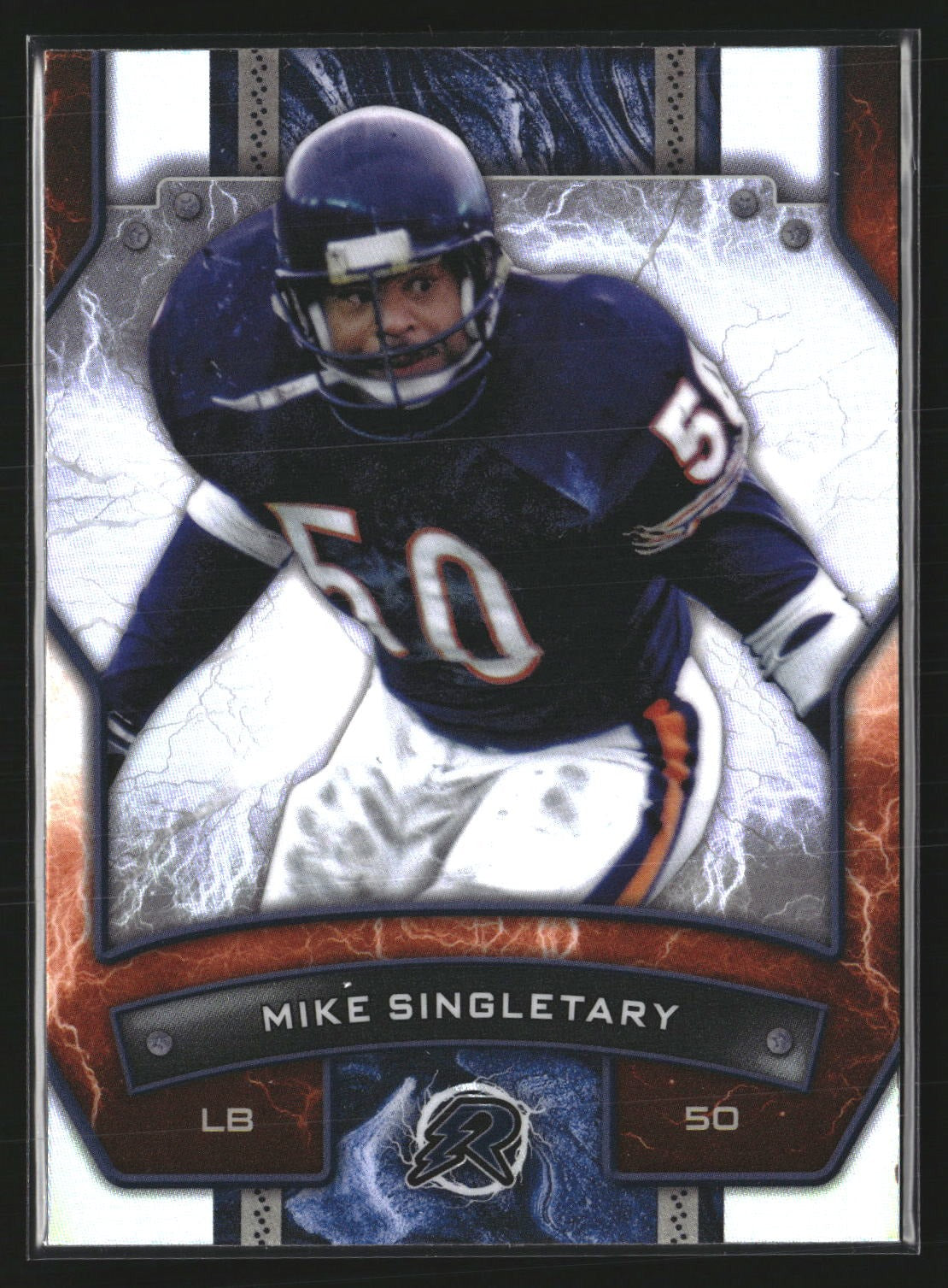 Mike Singletary 2024 Topps Resurgence 15 Prism HOF Chicago Bears